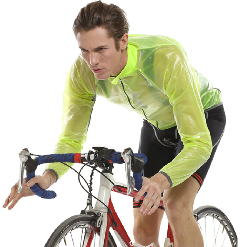 ? Ʈ     Ʈ Ŭ   /   Ʈ  극Ŀ/ Transparent Soft Bicycle Raincoat Jersey Dust Coat Cycling Bike Jacket/Rain Coat Windbreak
